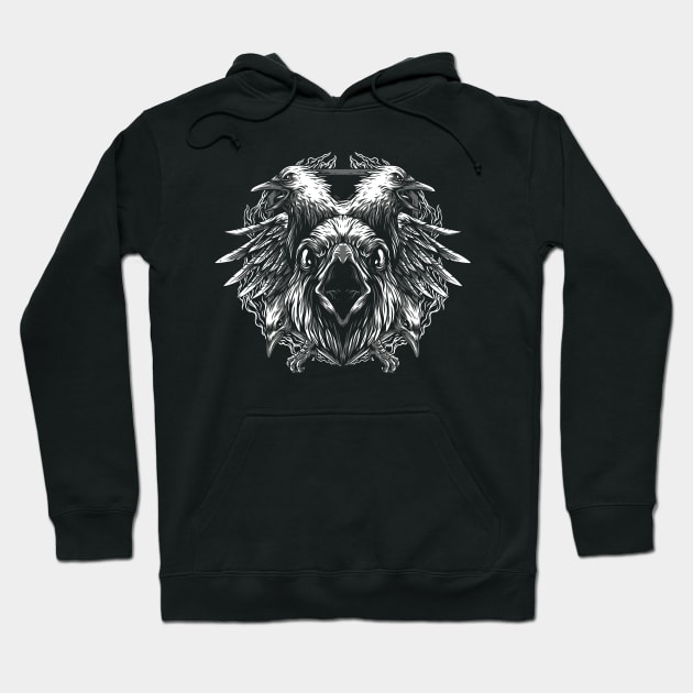 Three Ravens Hoodie by Buy Custom Things